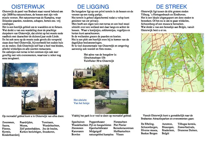 Chalet Tuinfluiter 50 Oisterwijk